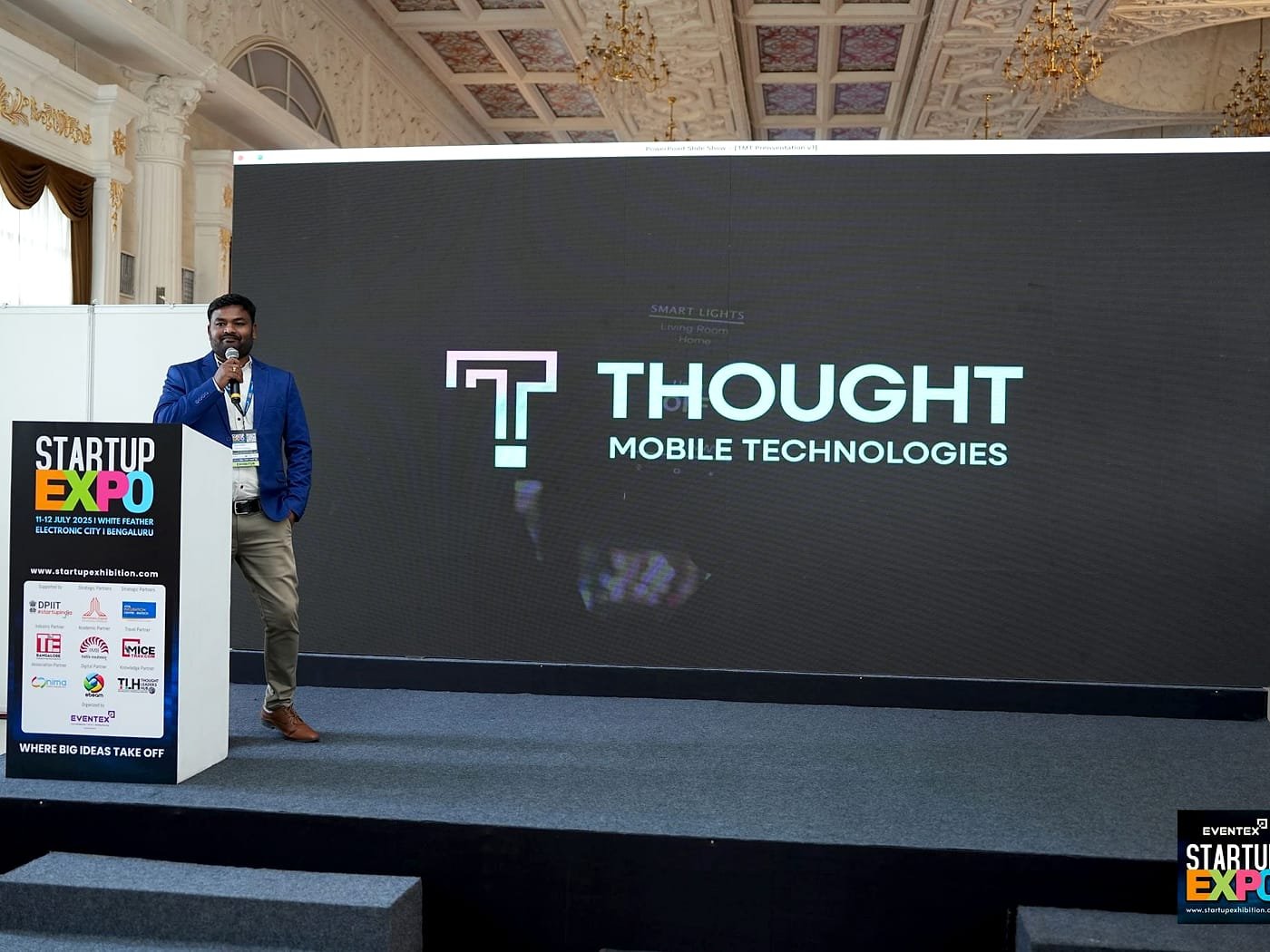 Startup Expo — on stage